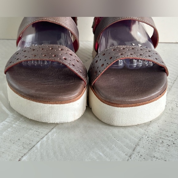 Women’s BedStu Artemia, Tonic Breeze Rustic Platform Gladiator Leather Sandals 9 - Picture 9 of 14